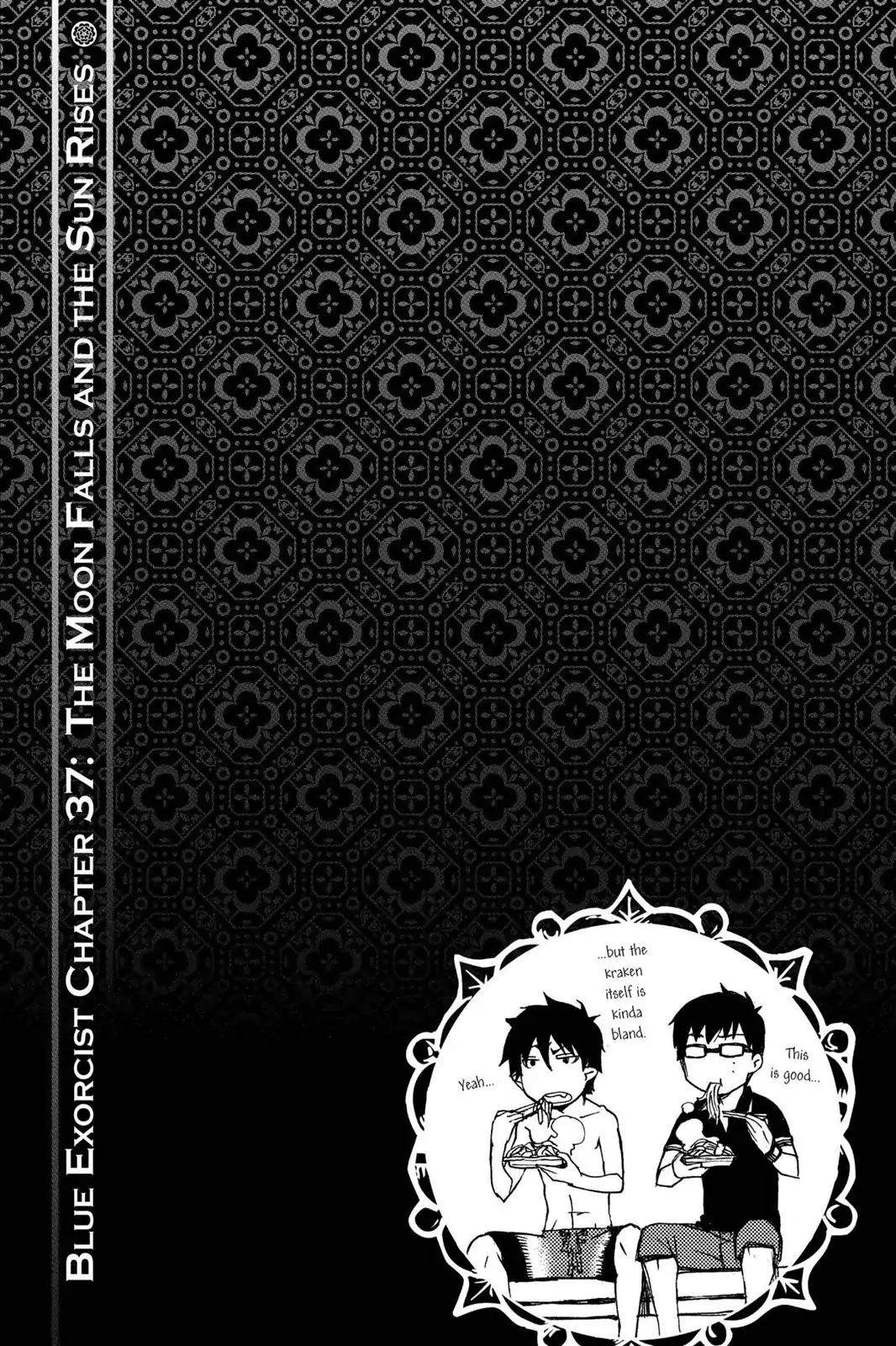 Ao no Exorcist Chapter 37 page 35 - Chapter 37: The Moon Falls And The Sun Rises