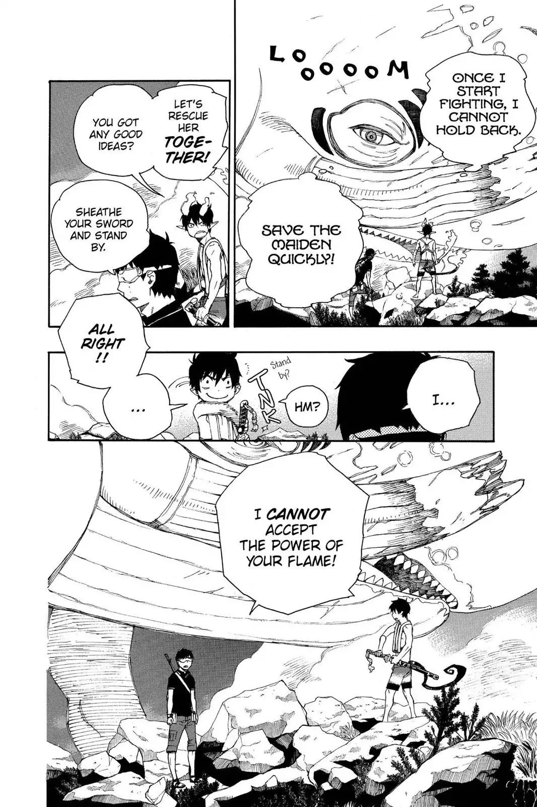 Ao no Exorcist Chapter 37 page 4 - Chapter 37: The Moon Falls And The Sun Rises