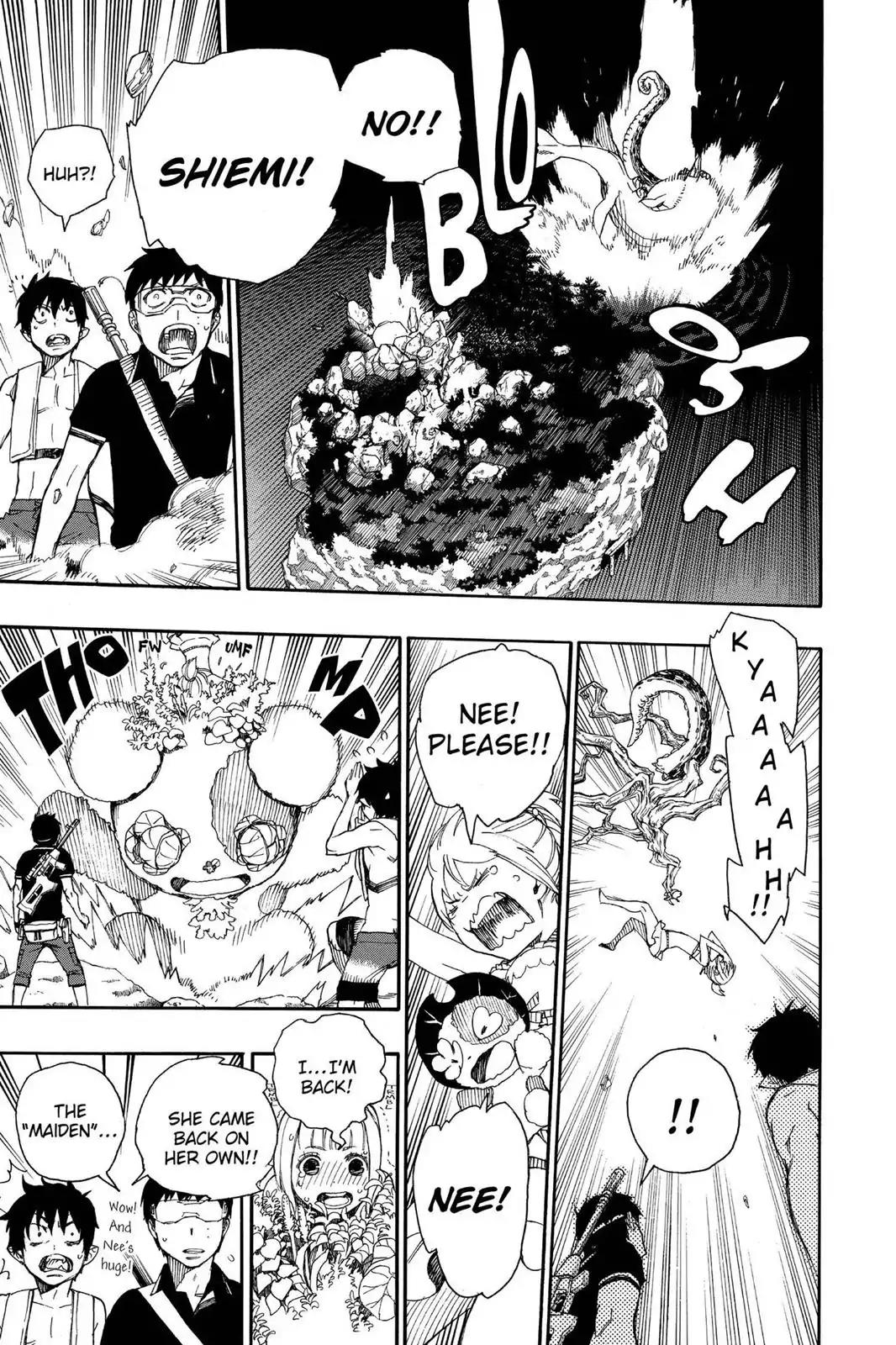 Ao no Exorcist Chapter 37 page 7 - Chapter 37: The Moon Falls And The Sun Rises
