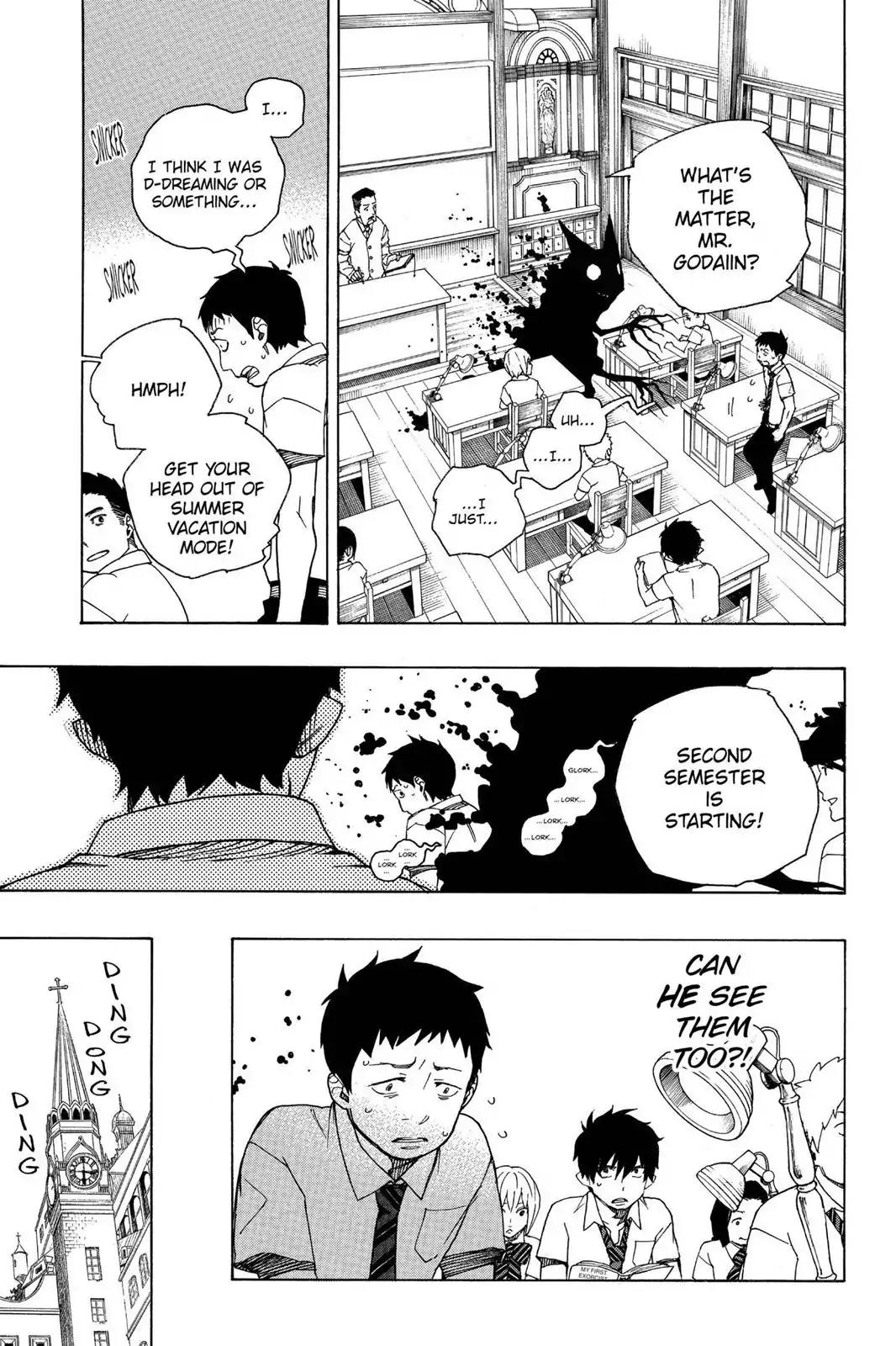 Ao no Exorcist Chapter 38 page 14 - Chapter 38: Exorcist