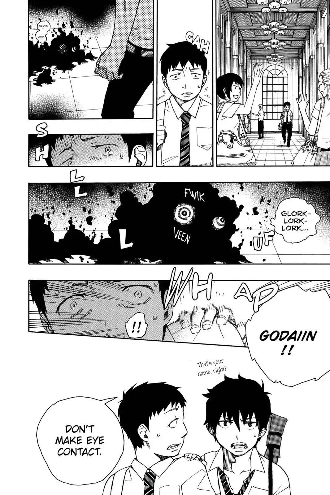 Ao no Exorcist Chapter 38 page 15 - Chapter 38: Exorcist