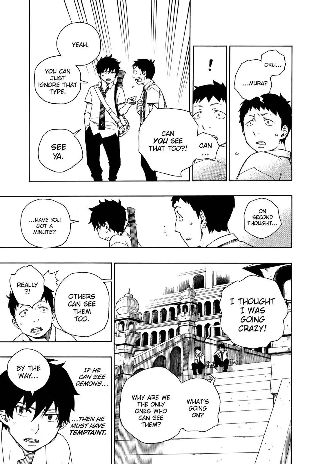 Ao no Exorcist Chapter 38 page 16 - Chapter 38: Exorcist