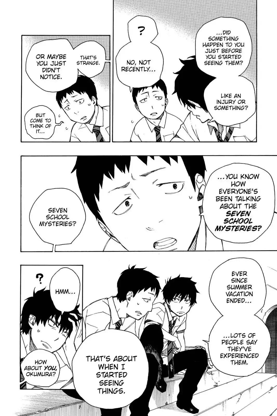 Ao no Exorcist Chapter 38 page 17 - Chapter 38: Exorcist