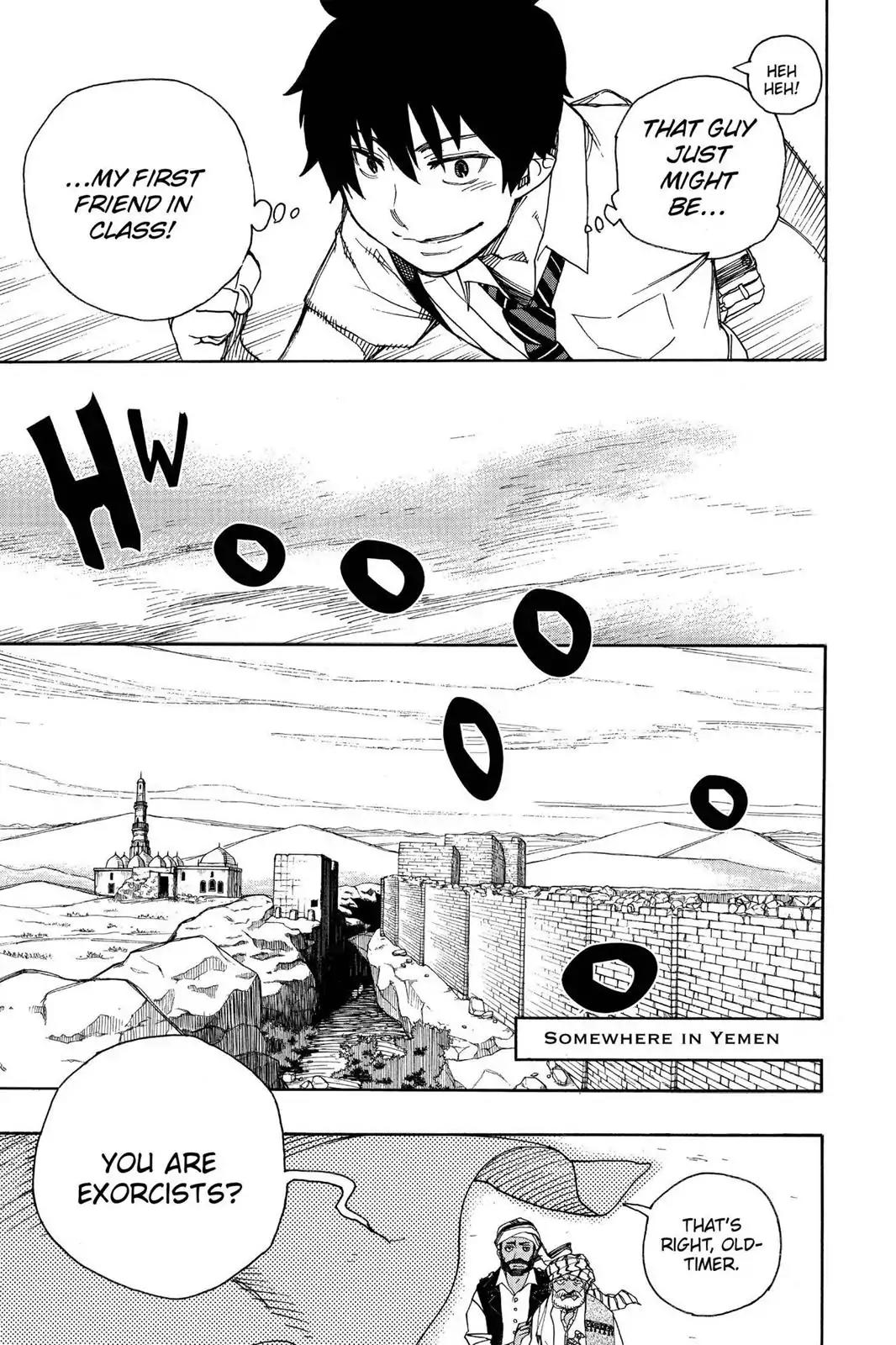 Ao no Exorcist Chapter 38 page 20 - Chapter 38: Exorcist