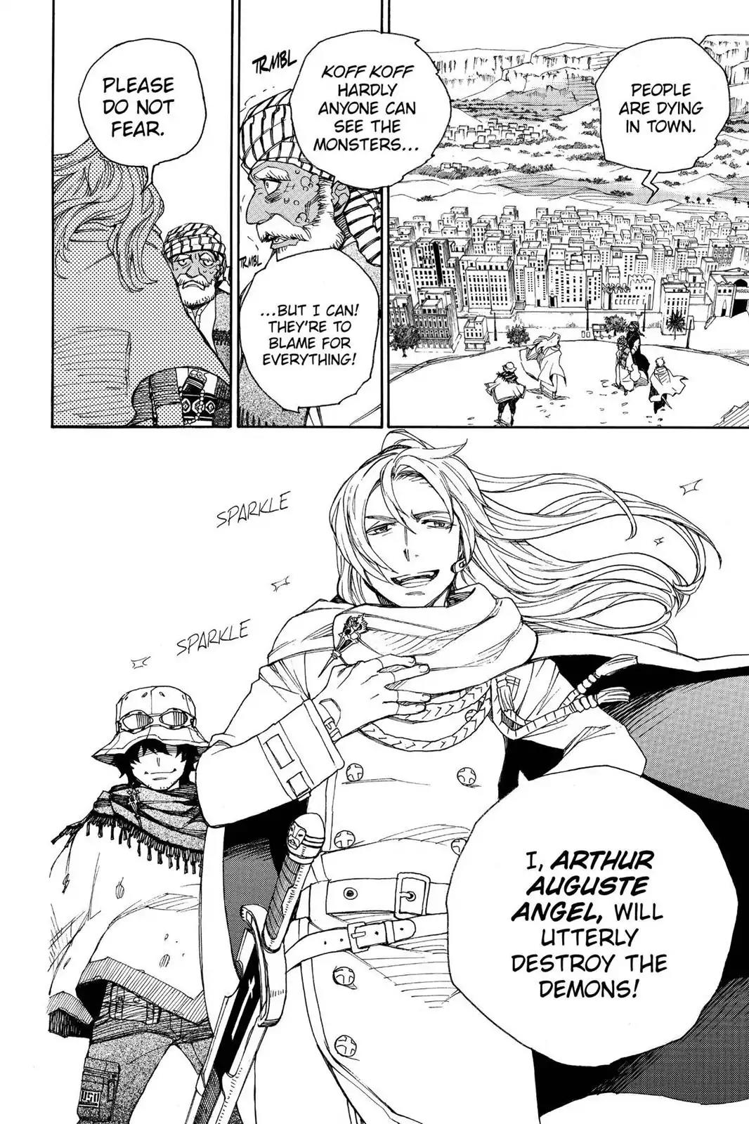 Ao no Exorcist Chapter 38 page 21 - Chapter 38: Exorcist
