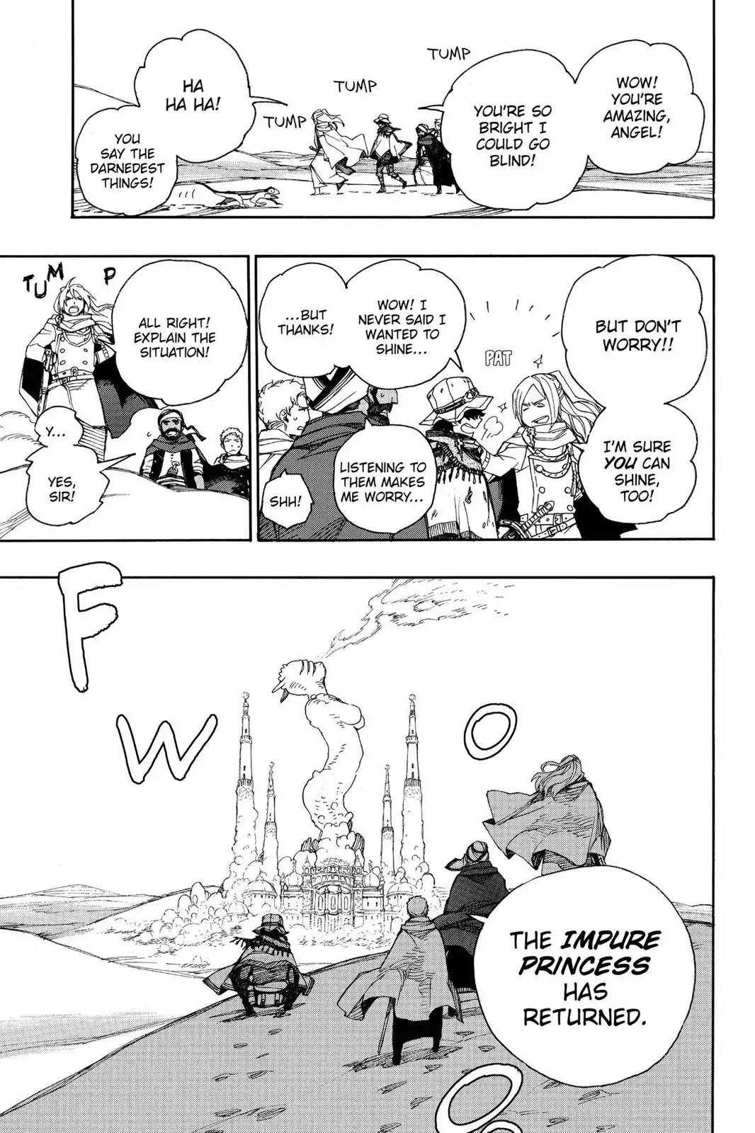Ao no Exorcist Chapter 38 page 22 - Chapter 38: Exorcist