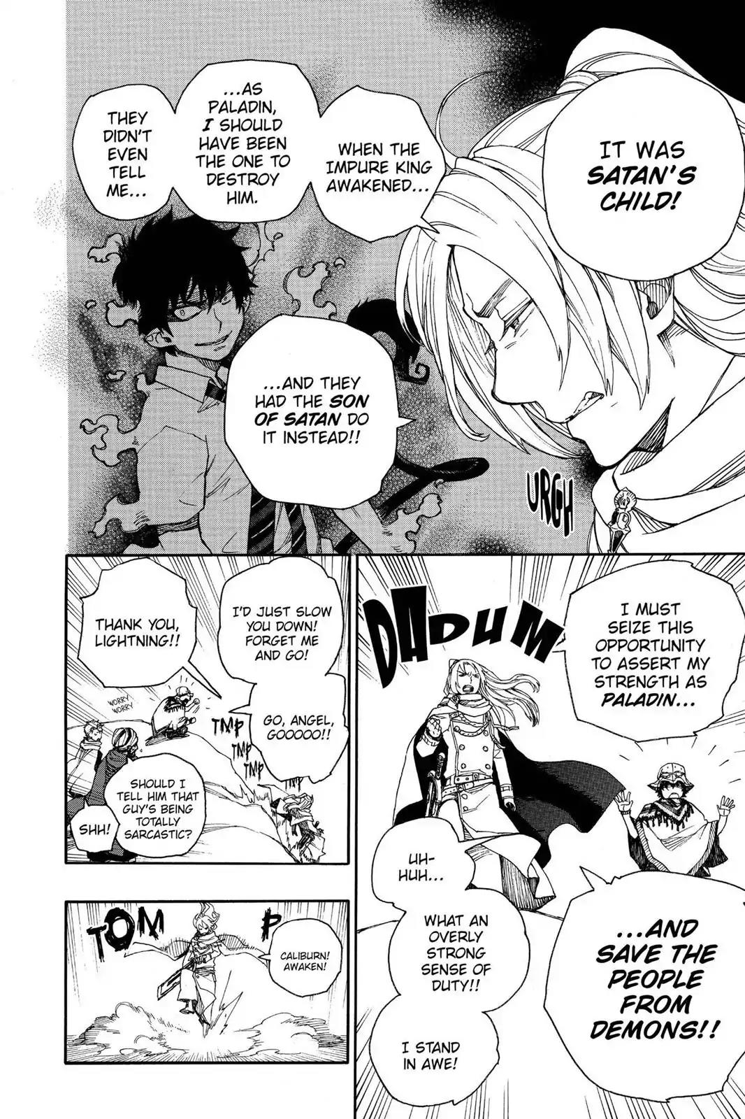 Ao no Exorcist Chapter 38 page 25 - Chapter 38: Exorcist
