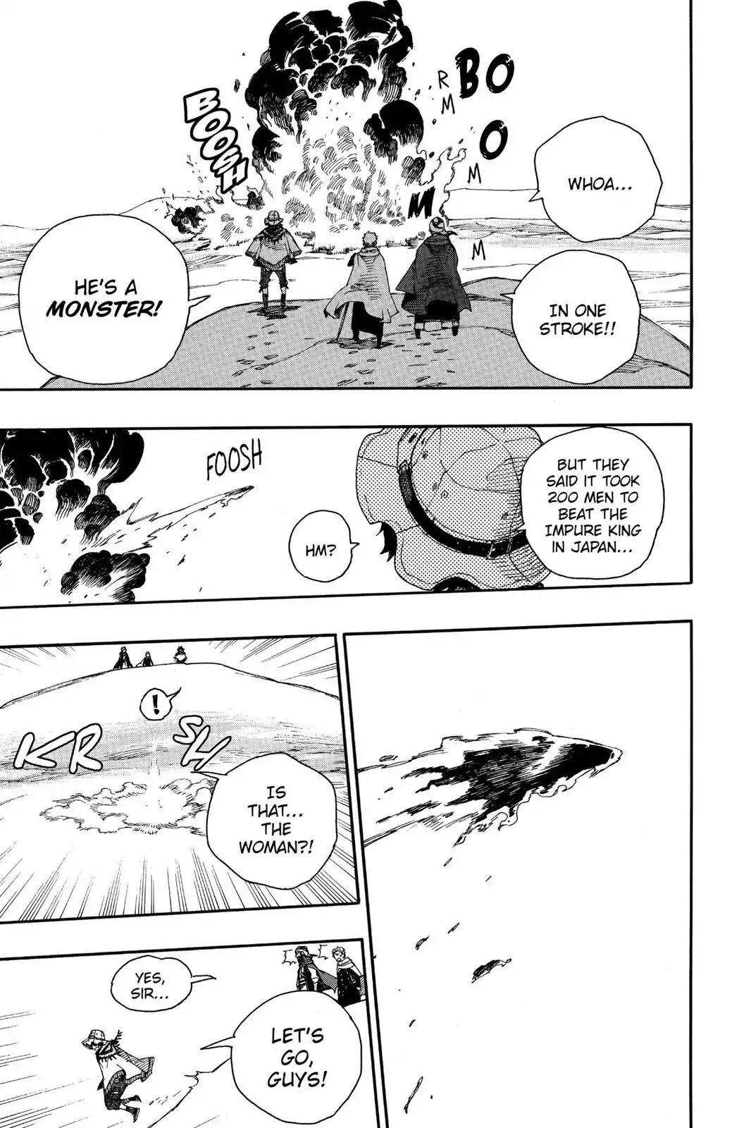 Ao no Exorcist Chapter 38 page 30 - Chapter 38: Exorcist