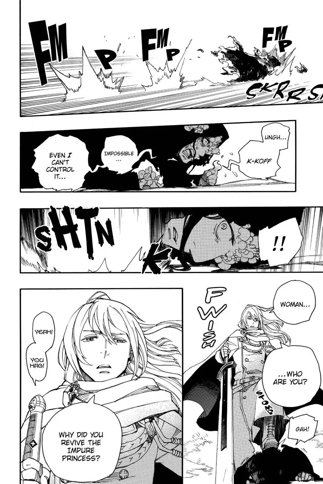 Ao no Exorcist Chapter 38 page 31 - Chapter 38: Exorcist