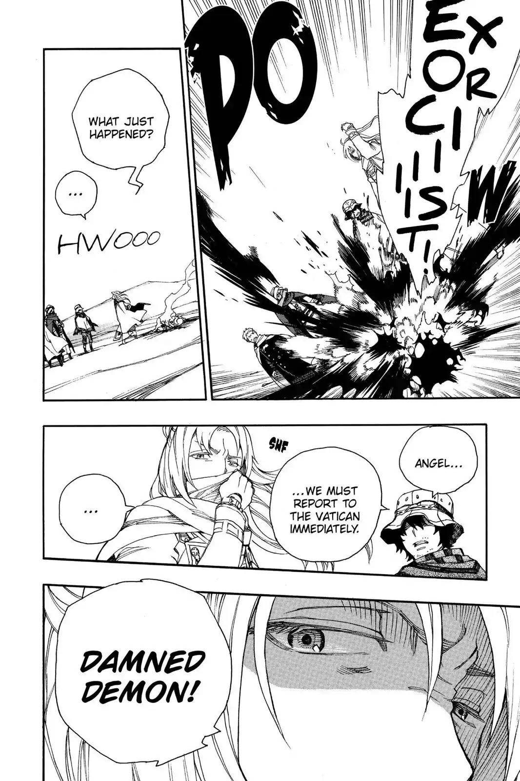Ao no Exorcist Chapter 38 page 33 - Chapter 38: Exorcist