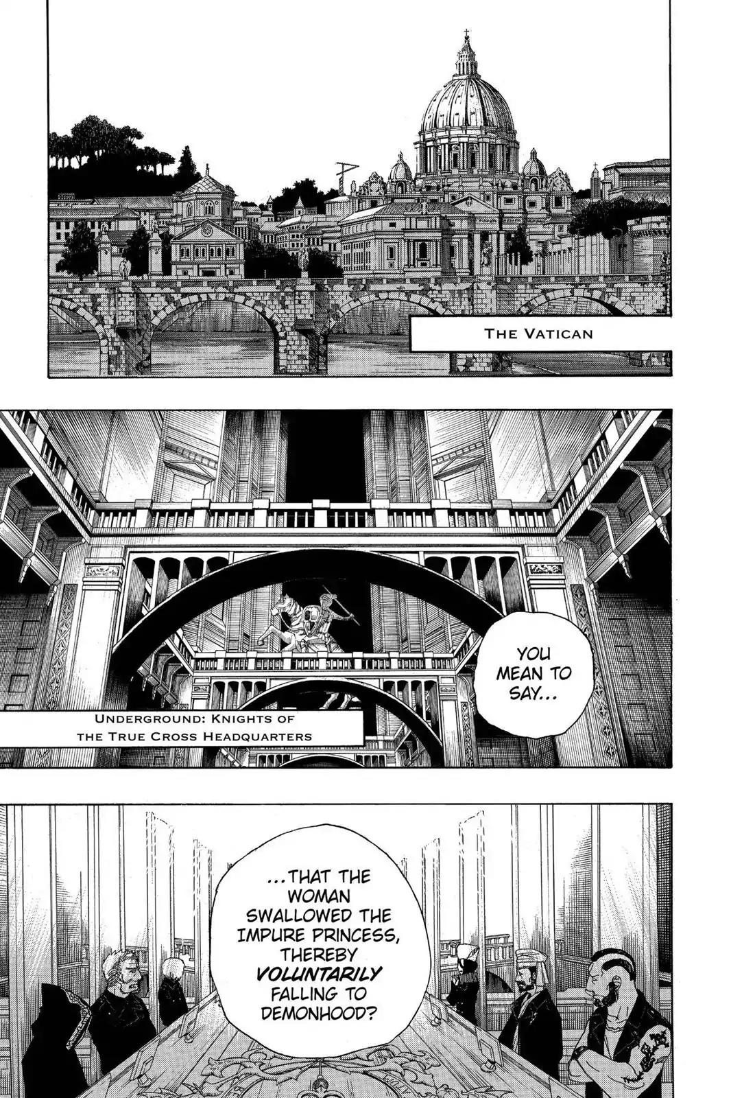 Ao no Exorcist Chapter 38 page 34 - Chapter 38: Exorcist