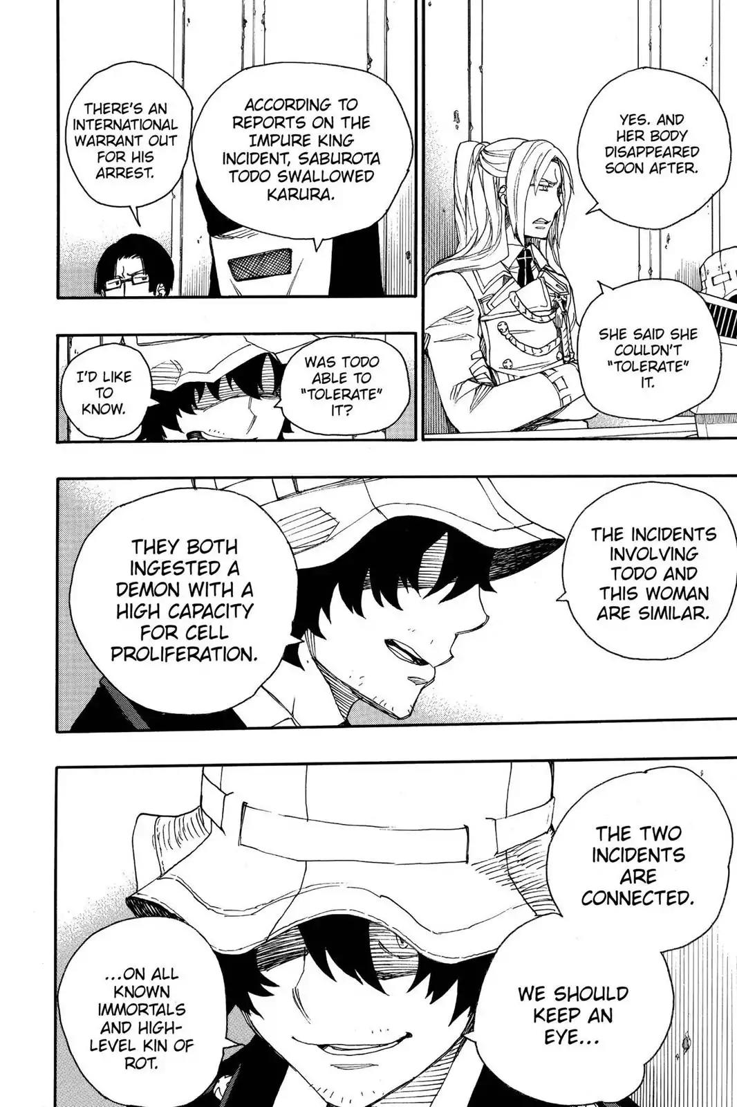 Ao no Exorcist Chapter 38 page 35 - Chapter 38: Exorcist
