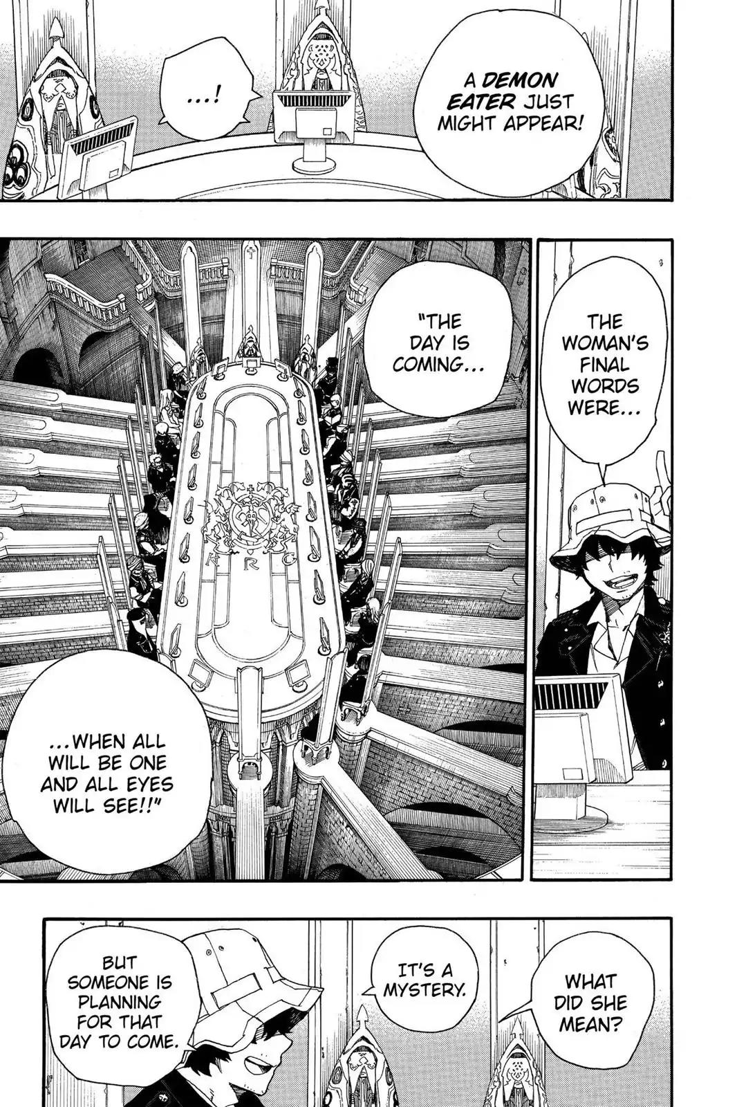 Ao no Exorcist Chapter 38 page 36 - Chapter 38: Exorcist