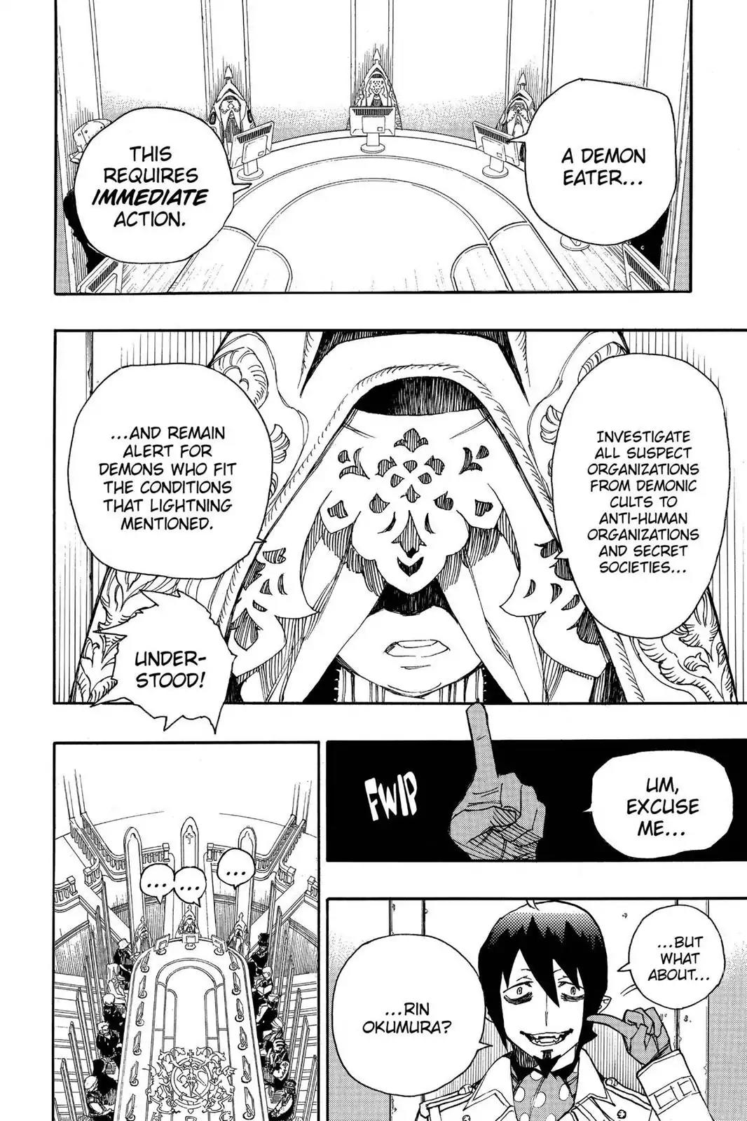 Ao no Exorcist Chapter 38 page 37 - Chapter 38: Exorcist