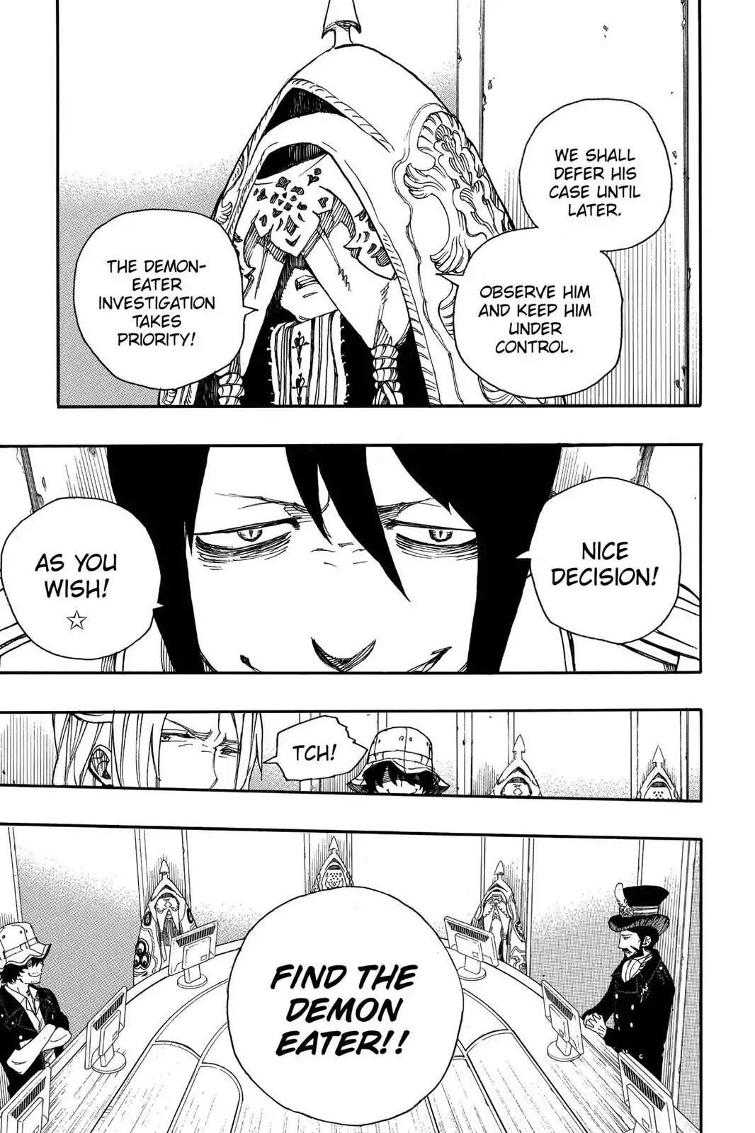 Ao no Exorcist Chapter 38 page 38 - Chapter 38: Exorcist