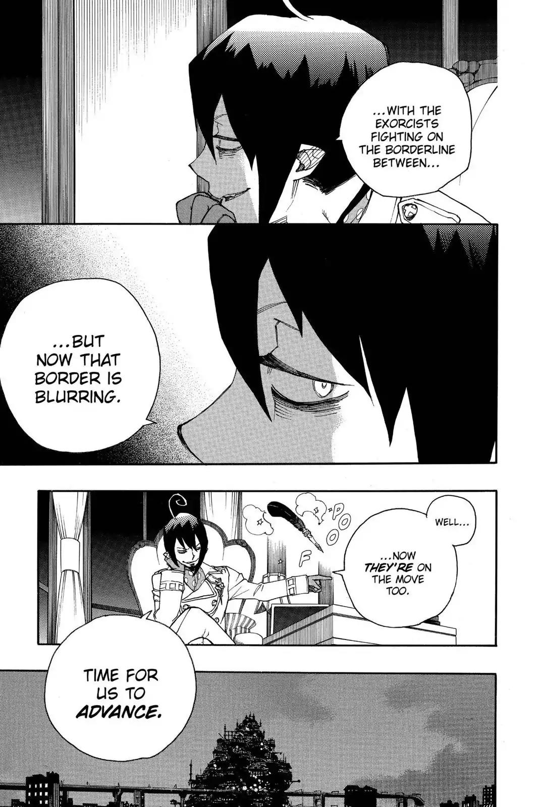 Ao no Exorcist Chapter 38 page 40 - Chapter 38: Exorcist