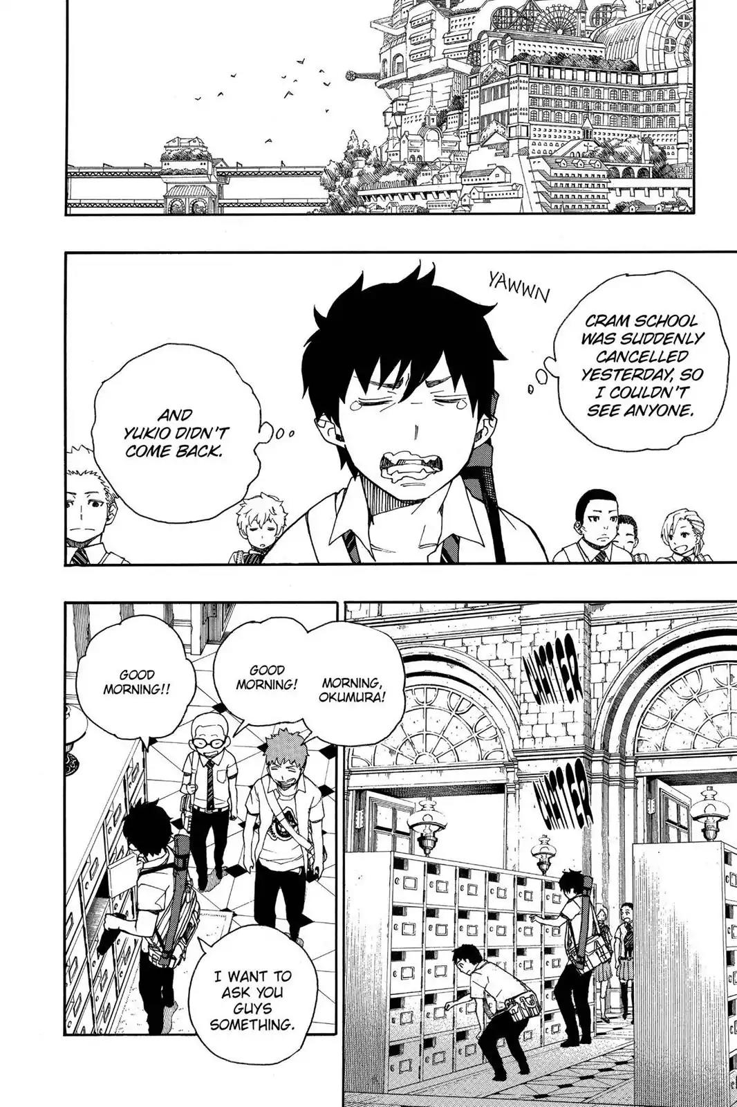 Ao no Exorcist Chapter 38 page 41 - Chapter 38: Exorcist