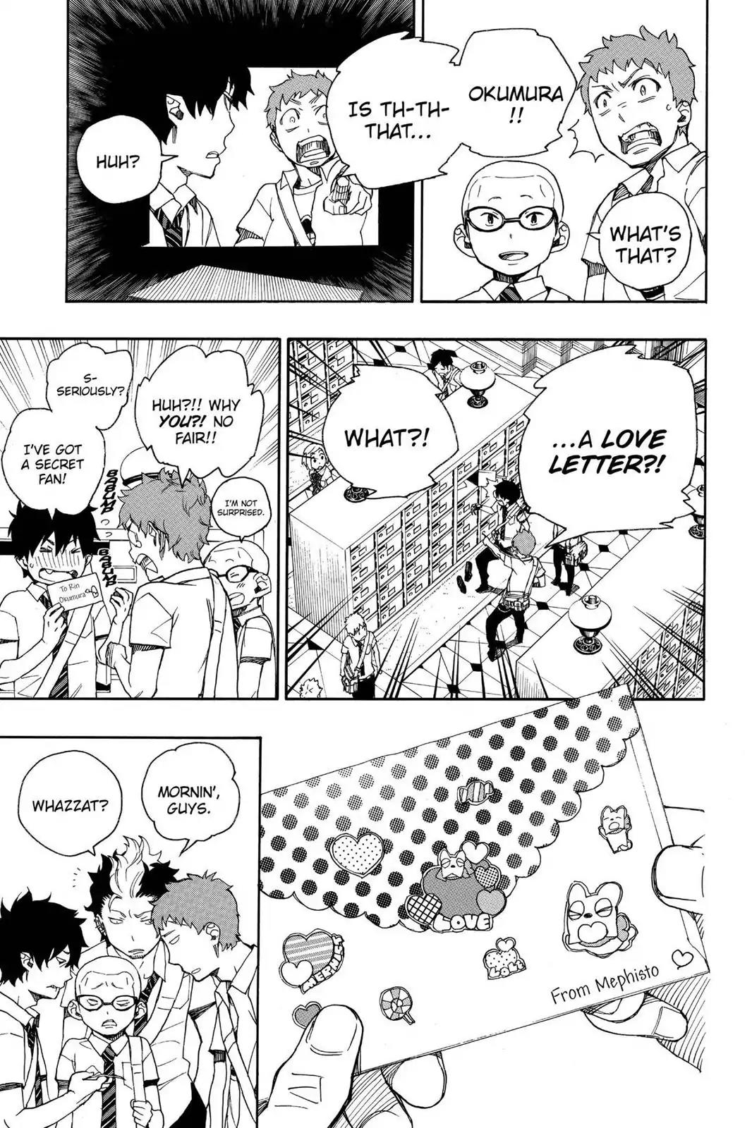 Ao no Exorcist Chapter 38 page 42 - Chapter 38: Exorcist