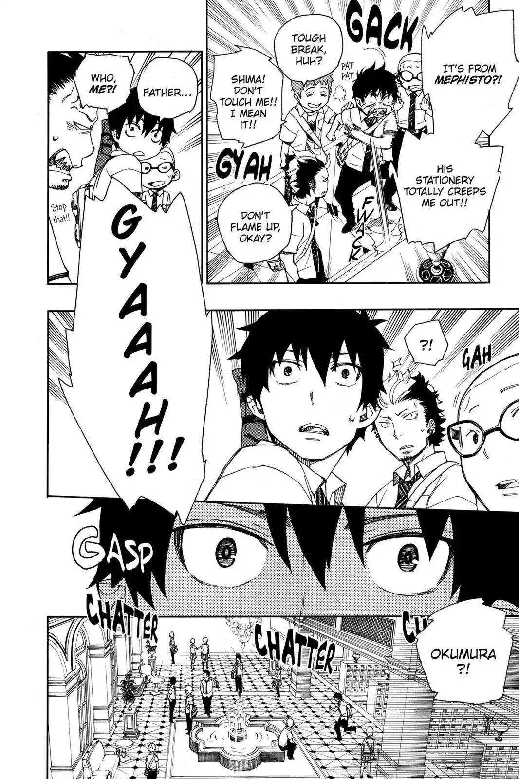 Ao no Exorcist Chapter 38 page 43 - Chapter 38: Exorcist