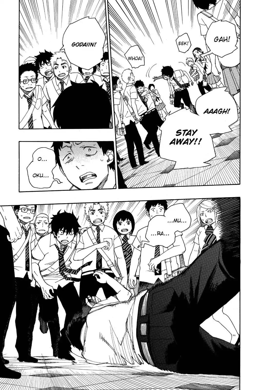 Ao no Exorcist Chapter 38 page 44 - Chapter 38: Exorcist