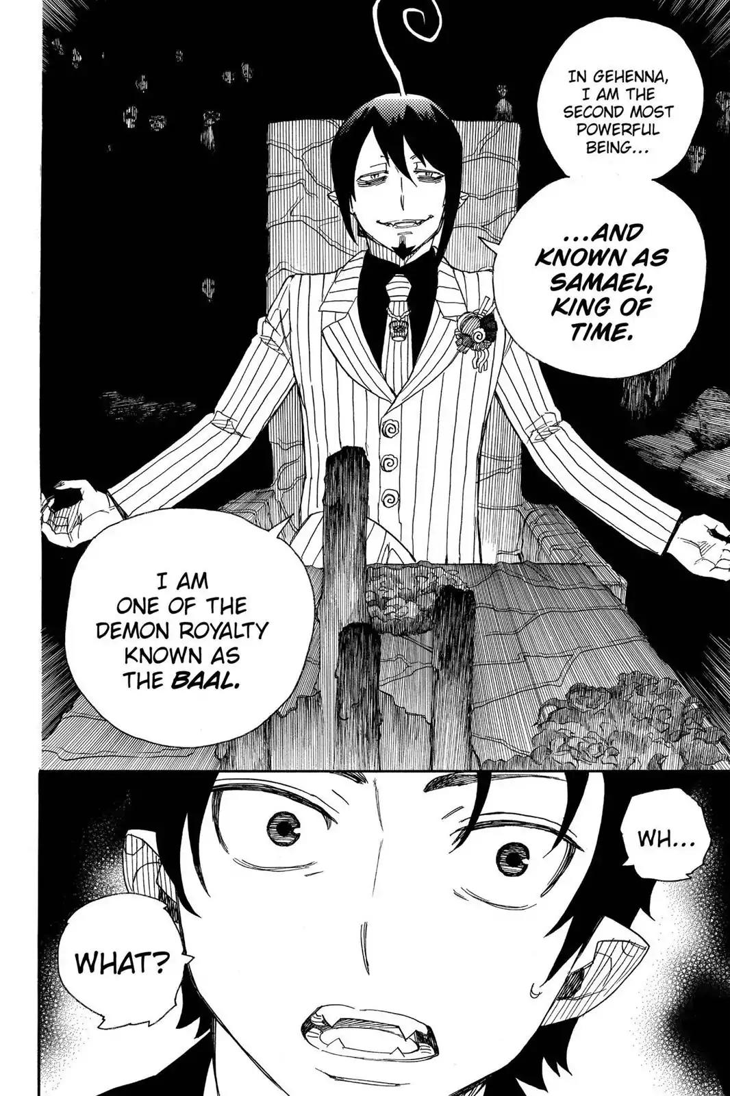 Ao no Exorcist Chapter 39 page 18 - Chapter 39: Demon Manners