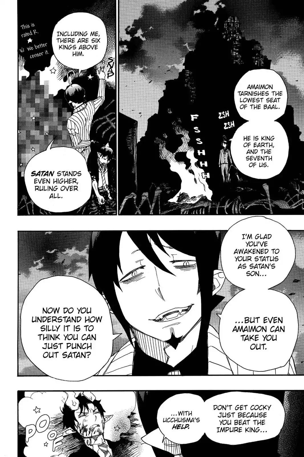 Ao no Exorcist Chapter 39 page 30 - Chapter 39: Demon Manners