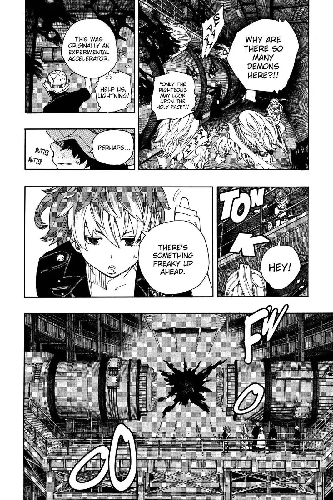 Ao no Exorcist Chapter 39 page 34 - Chapter 39: Demon Manners