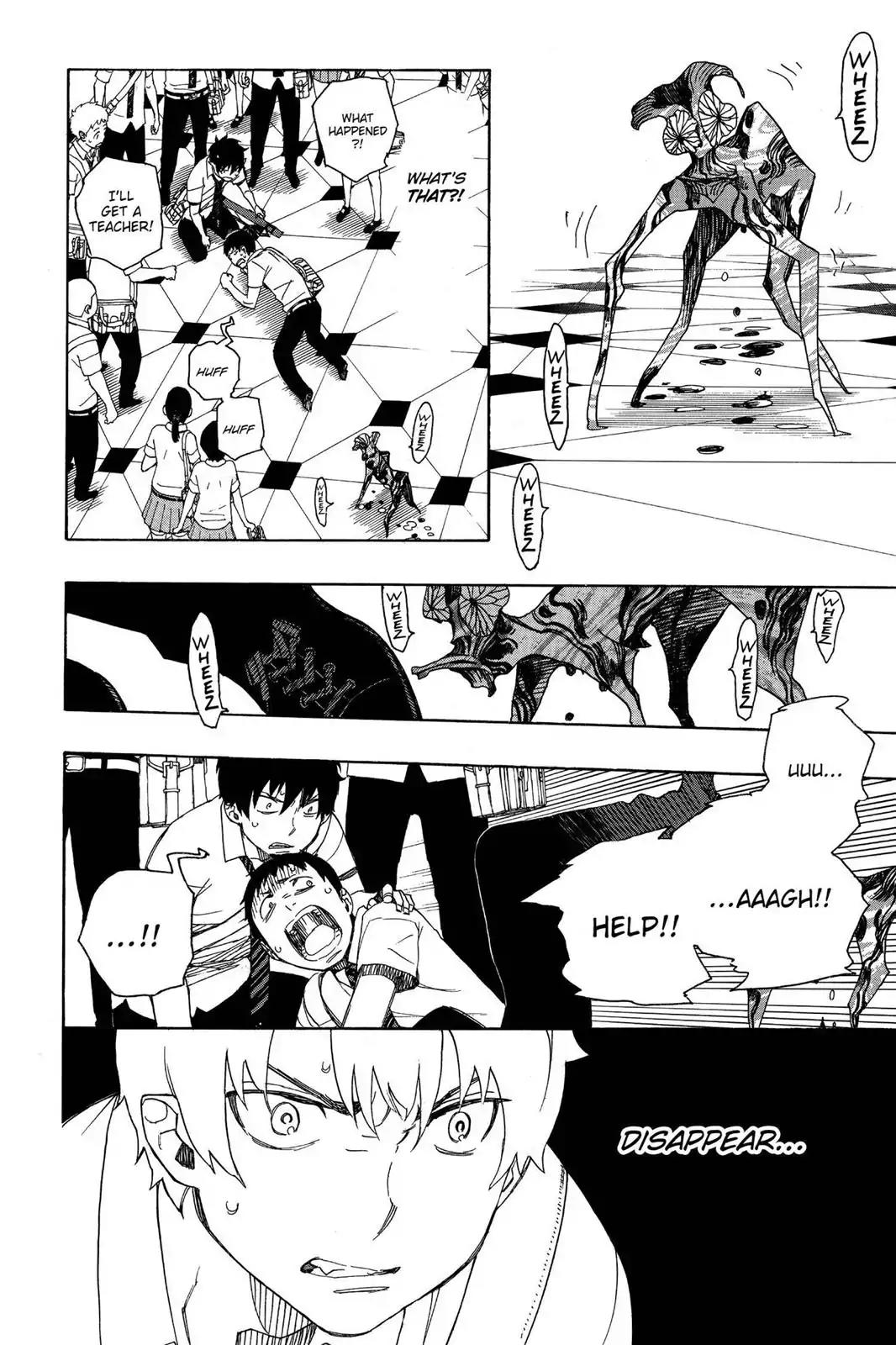 Ao no Exorcist Chapter 39 page 4 - Chapter 39: Demon Manners