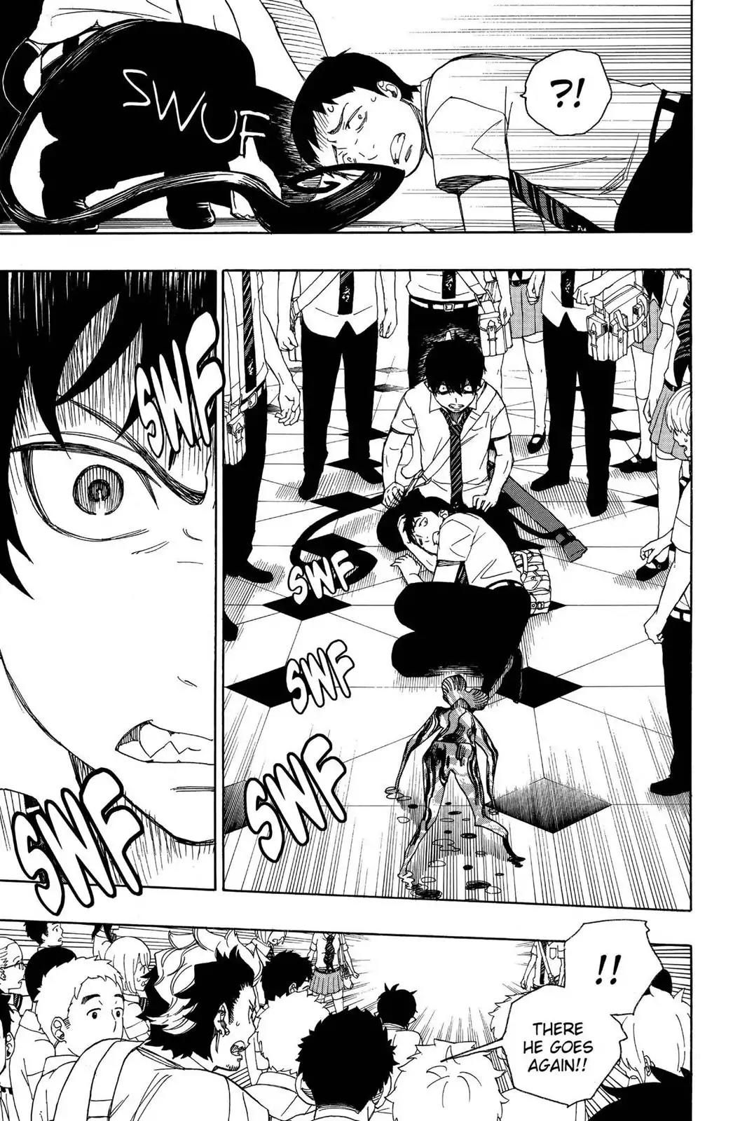 Ao no Exorcist Chapter 39 page 5 - Chapter 39: Demon Manners