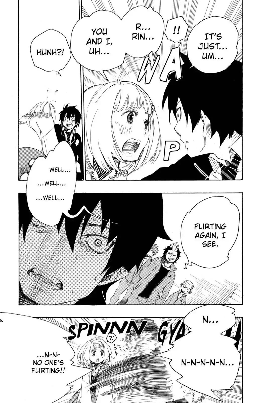 Ao no Exorcist Chapter 4 page 16 - Chapter 4: Child of A Cursed Temple