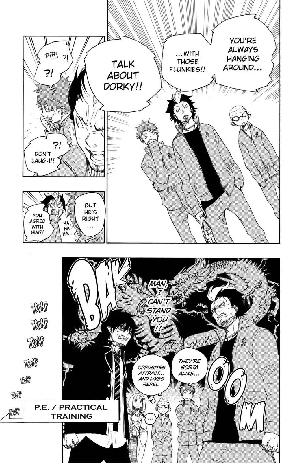 Ao no Exorcist Chapter 4 page 18 - Chapter 4: Child of A Cursed Temple