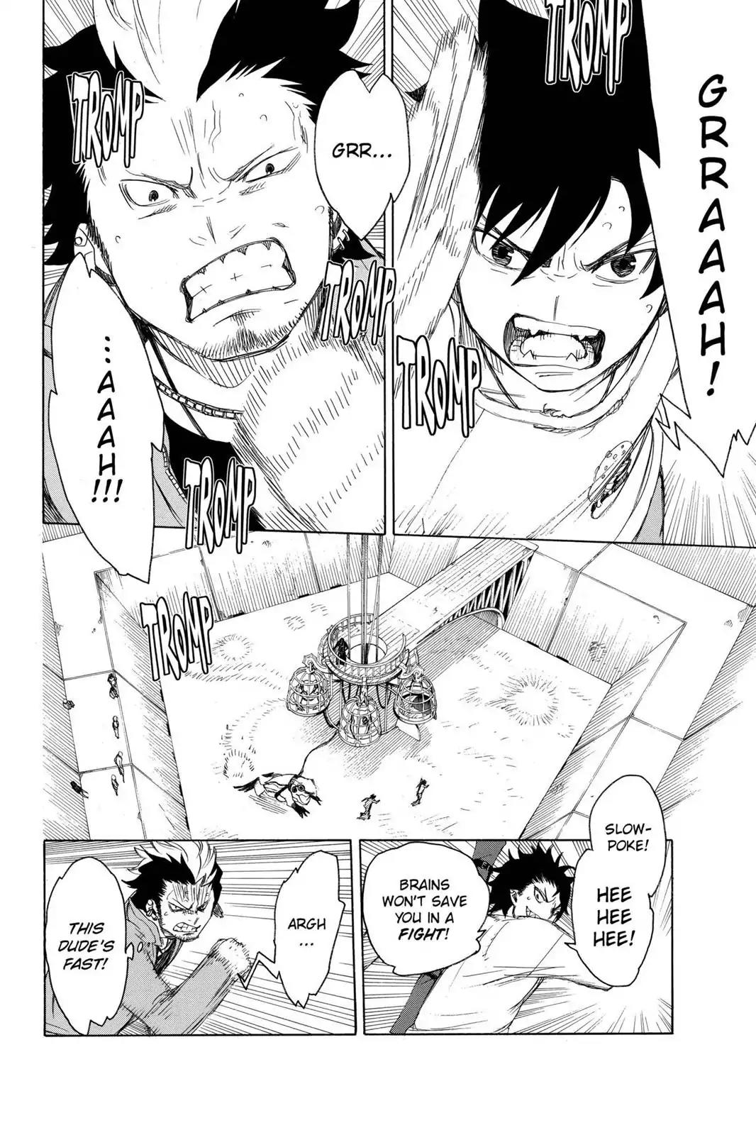 Ao no Exorcist Chapter 4 page 19 - Chapter 4: Child of A Cursed Temple