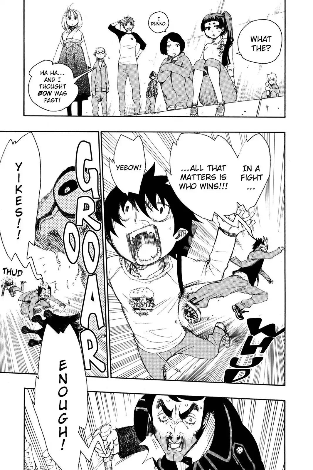 Ao no Exorcist Chapter 4 page 20 - Chapter 4: Child of A Cursed Temple