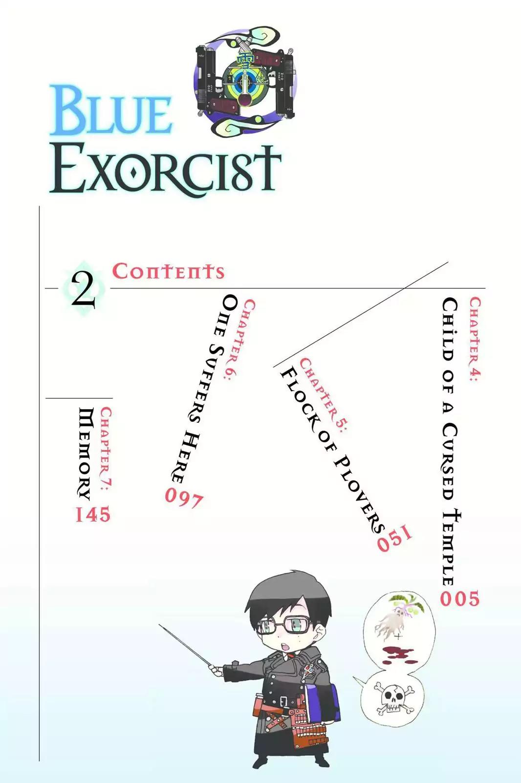 Ao no Exorcist Chapter 4 page 3 - Chapter 4: Child of A Cursed Temple