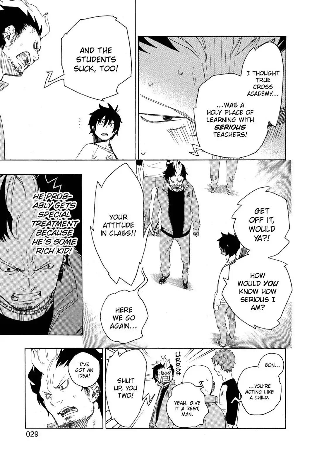 Ao no Exorcist Chapter 4 page 30 - Chapter 4: Child of A Cursed Temple