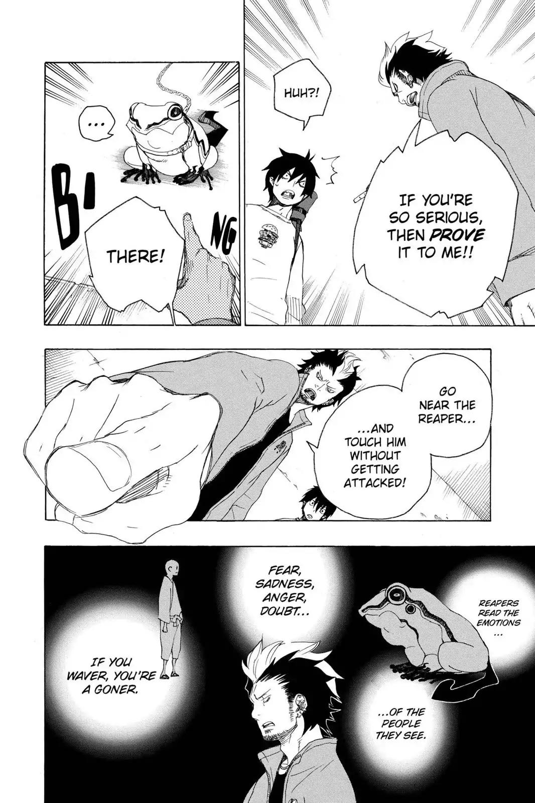 Ao no Exorcist Chapter 4 page 31 - Chapter 4: Child of A Cursed Temple
