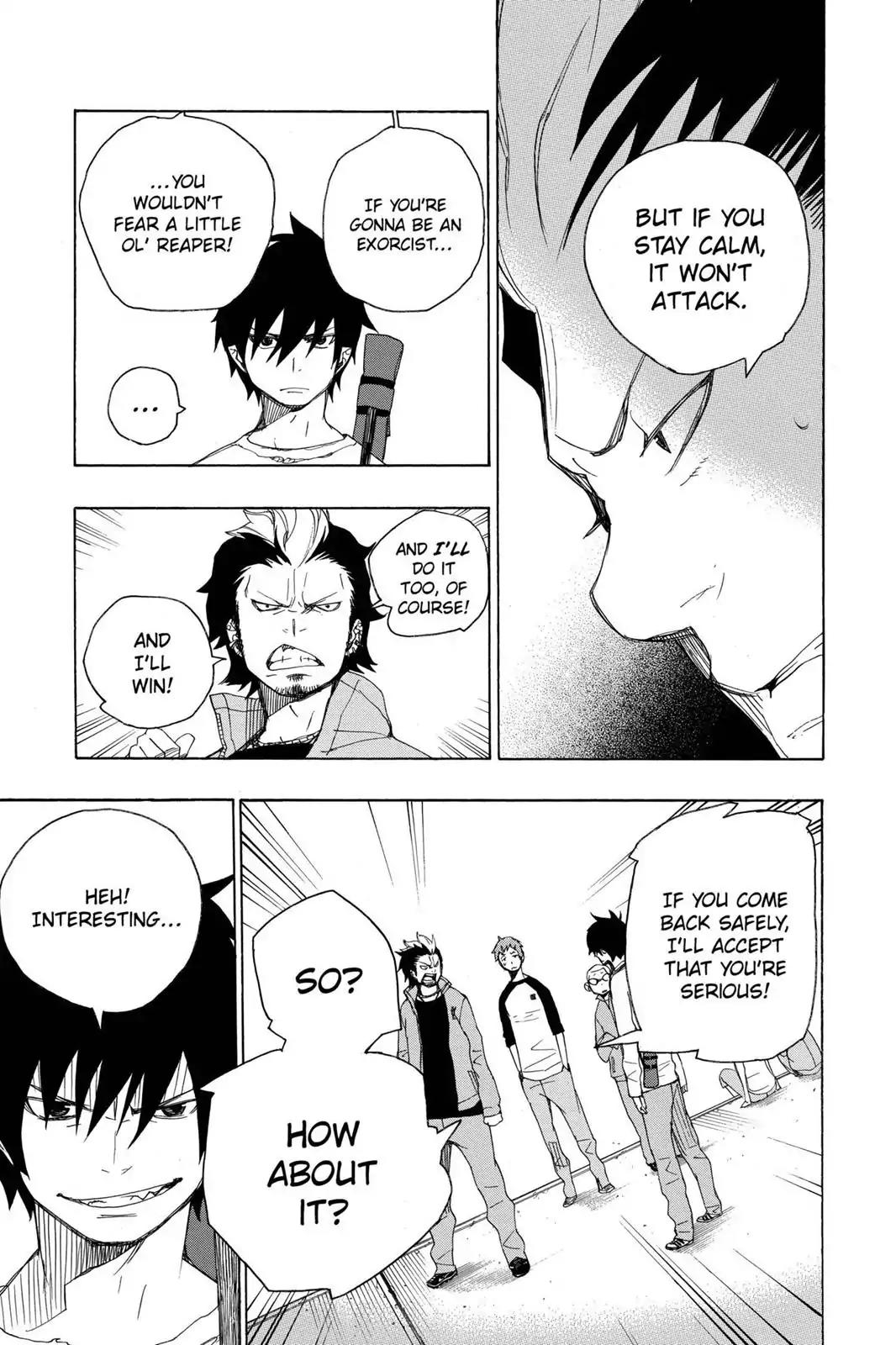 Ao no Exorcist Chapter 4 page 32 - Chapter 4: Child of A Cursed Temple