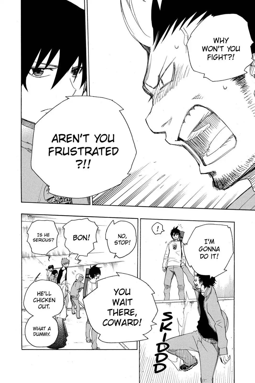 Ao no Exorcist Chapter 4 page 37 - Chapter 4: Child of A Cursed Temple
