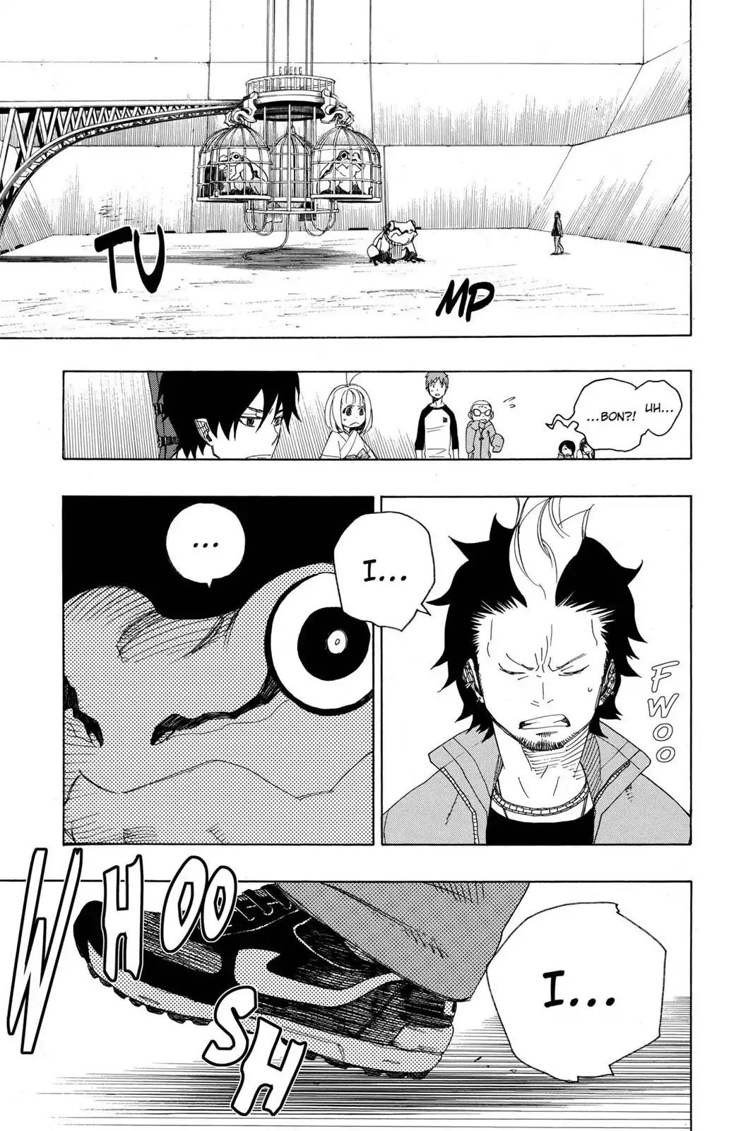 Ao no Exorcist Chapter 4 page 38 - Chapter 4: Child of A Cursed Temple