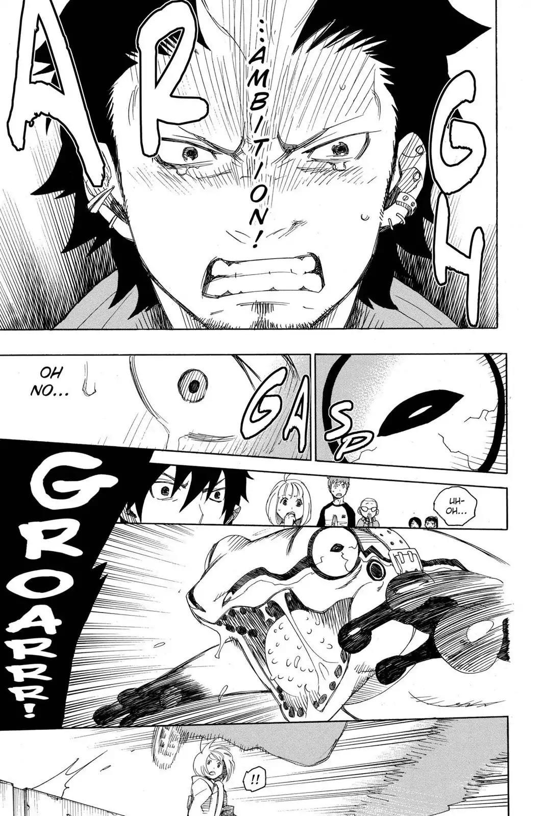 Ao no Exorcist Chapter 4 page 40 - Chapter 4: Child of A Cursed Temple
