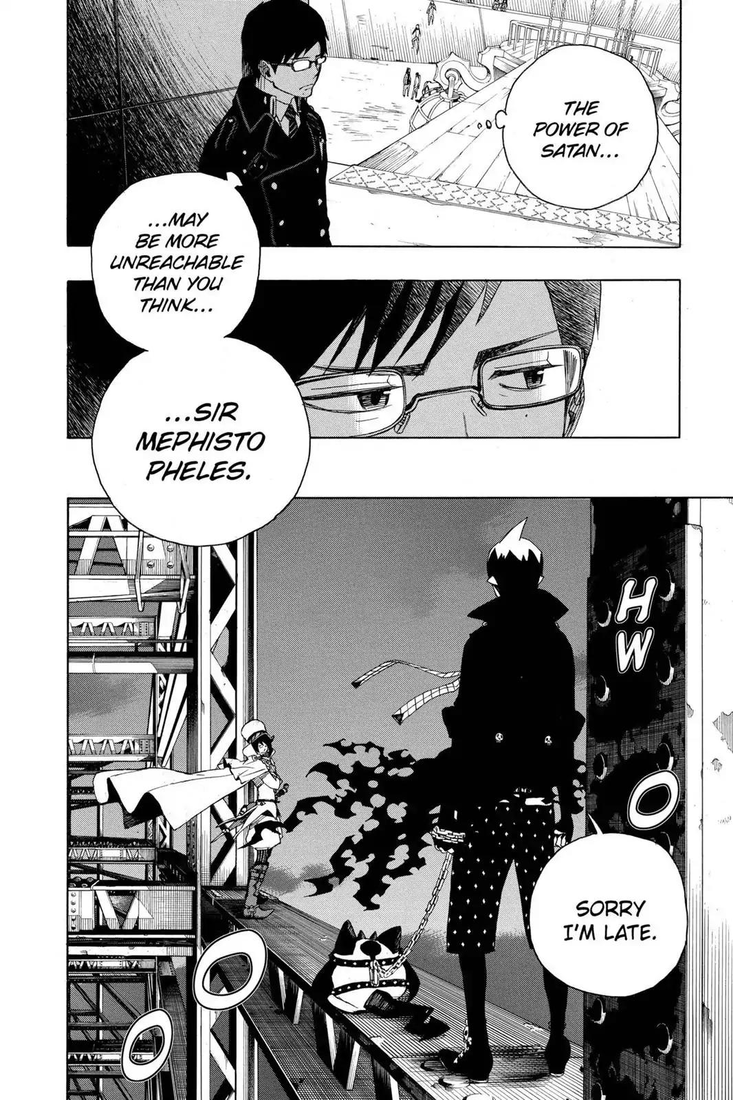 Ao no Exorcist Chapter 4 page 45 - Chapter 4: Child of A Cursed Temple