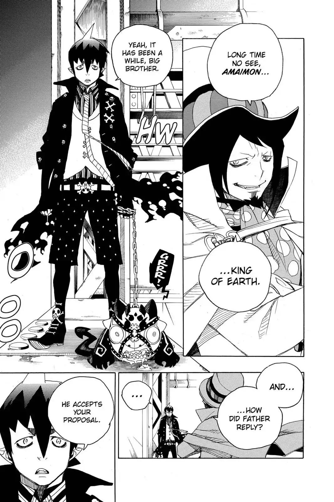 Ao no Exorcist Chapter 4 page 46 - Chapter 4: Child of A Cursed Temple