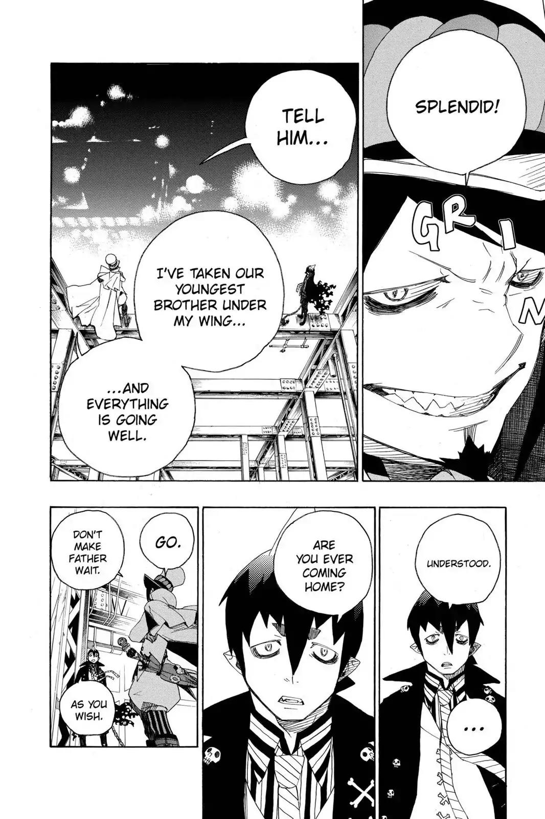 Ao no Exorcist Chapter 4 page 47 - Chapter 4: Child of A Cursed Temple