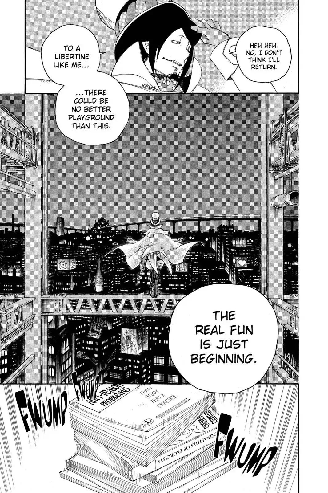 Ao no Exorcist Chapter 4 page 48 - Chapter 4: Child of A Cursed Temple