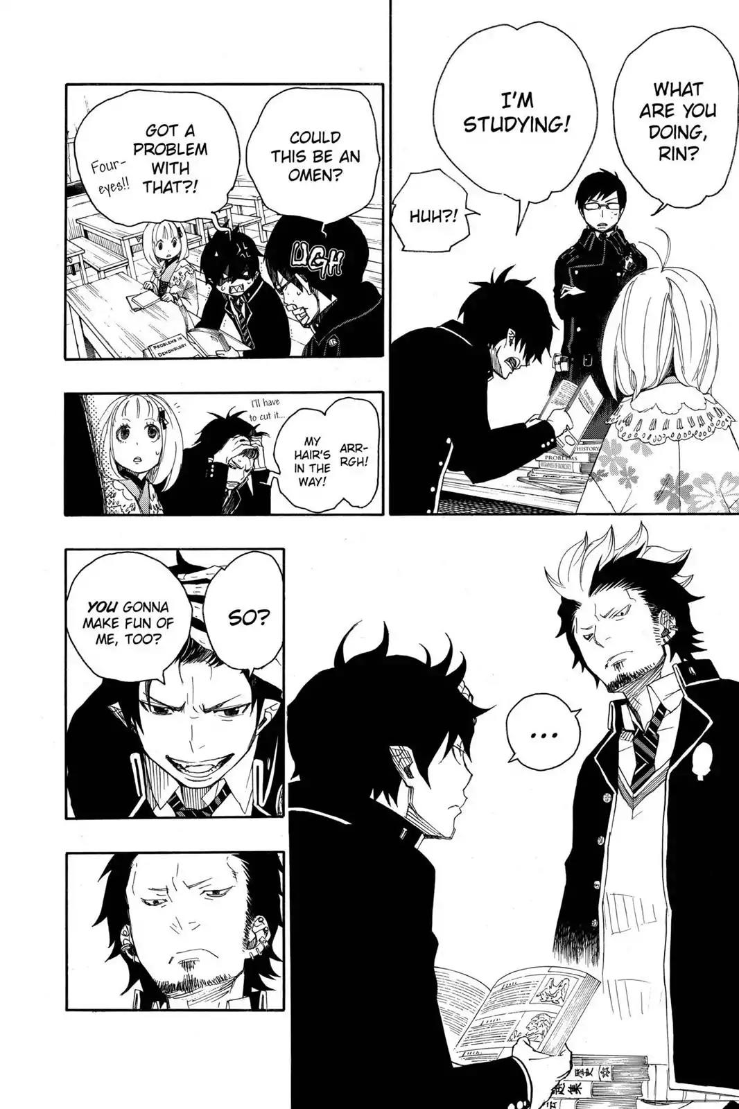 Ao no Exorcist Chapter 4 page 49 - Chapter 4: Child of A Cursed Temple