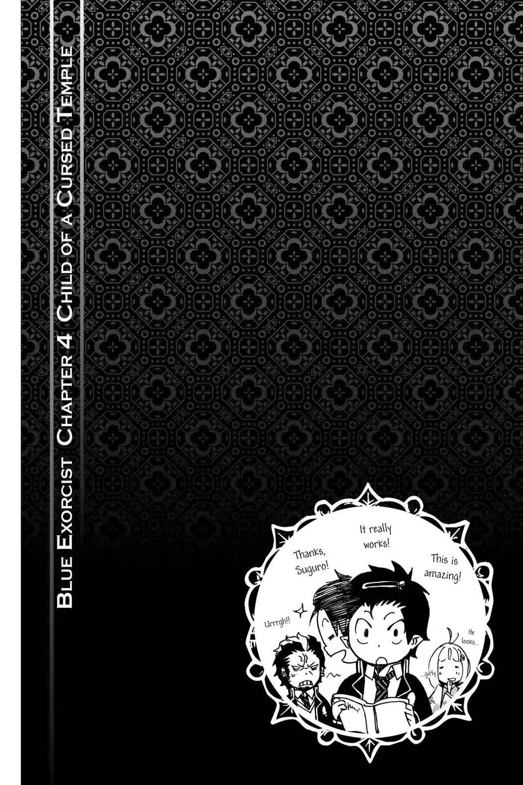 Ao no Exorcist Chapter 4 page 51 - Chapter 4: Child of A Cursed Temple