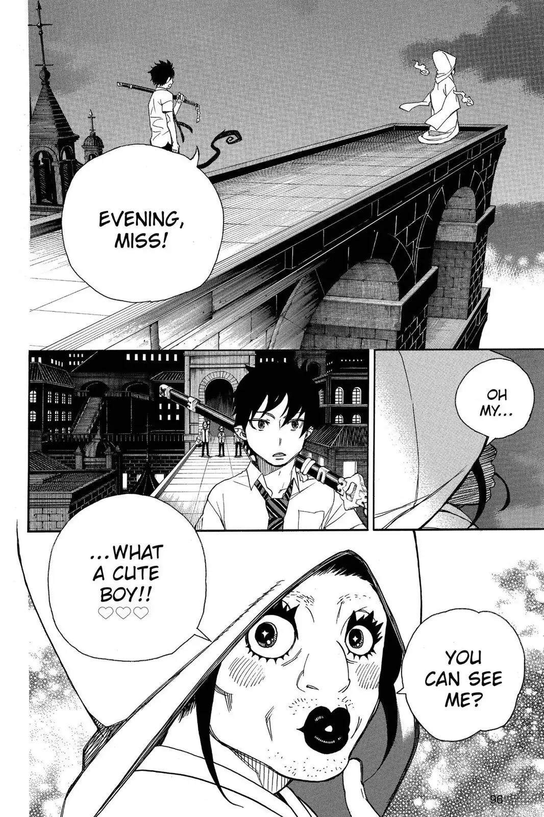 Ao no Exorcist Chapter 40 page 16 - Chapter 40: The Seven Mysteries Of True Cross Academy