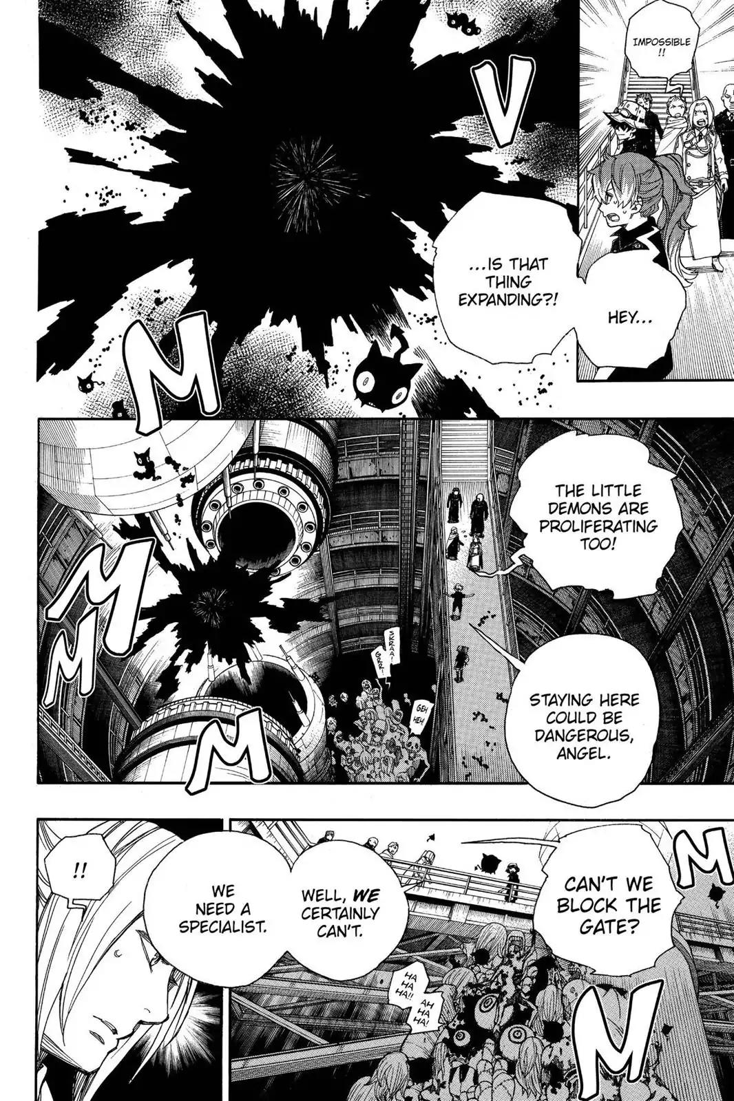 Ao no Exorcist Chapter 40 page 2 - Chapter 40: The Seven Mysteries Of True Cross Academy