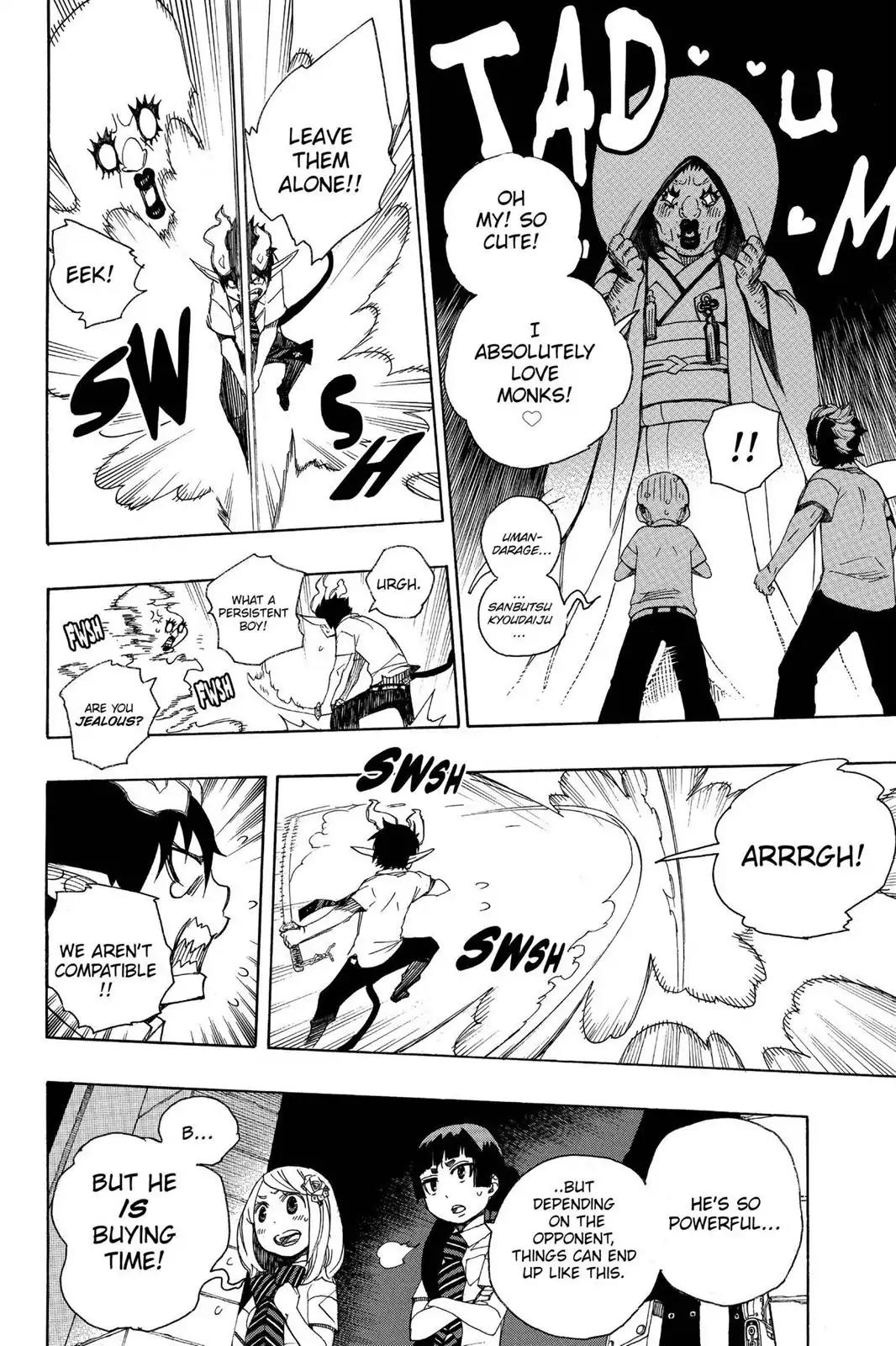 Ao no Exorcist Chapter 40 page 24 - Chapter 40: The Seven Mysteries Of True Cross Academy
