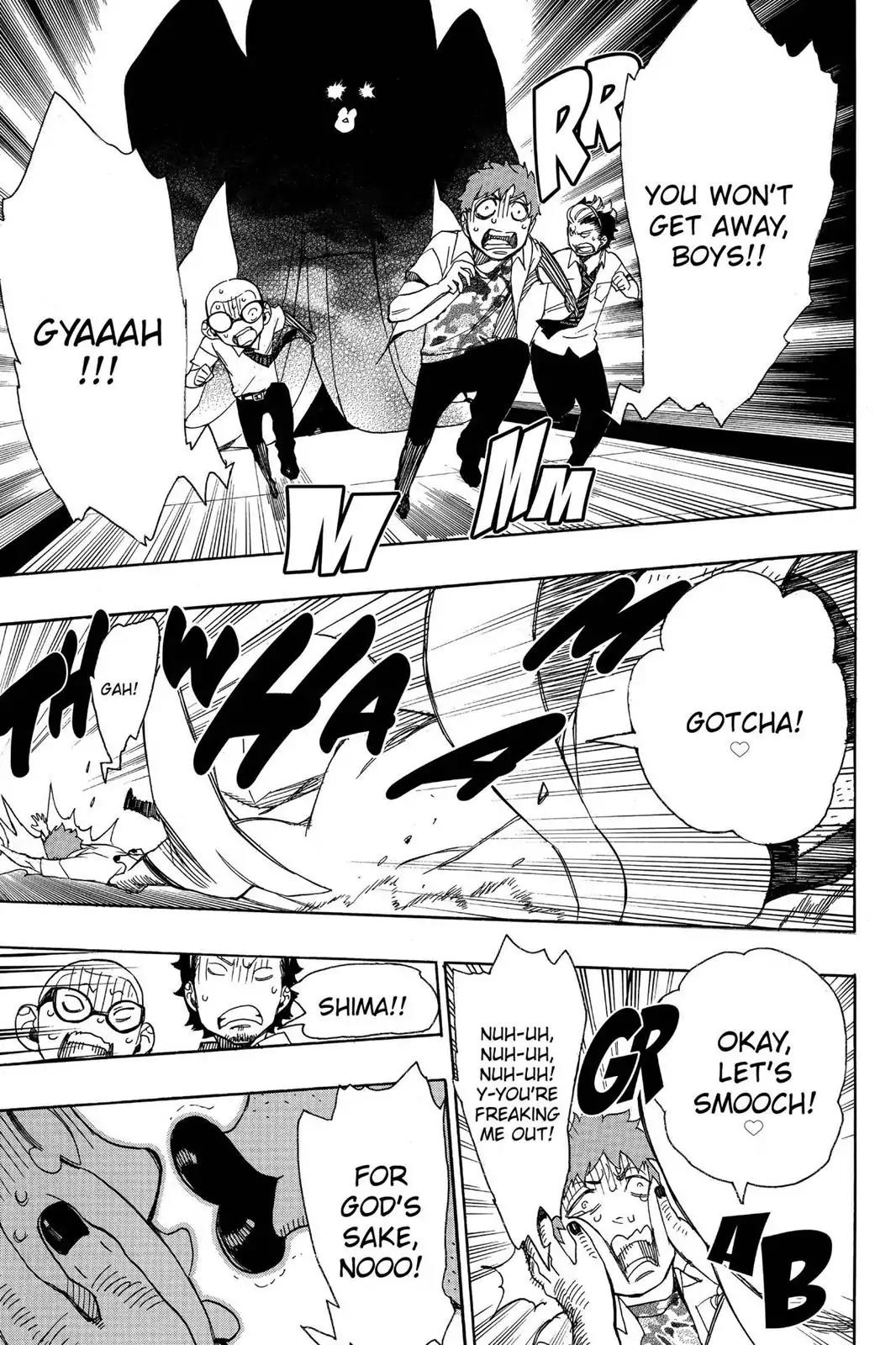 Ao no Exorcist Chapter 40 page 27 - Chapter 40: The Seven Mysteries Of True Cross Academy